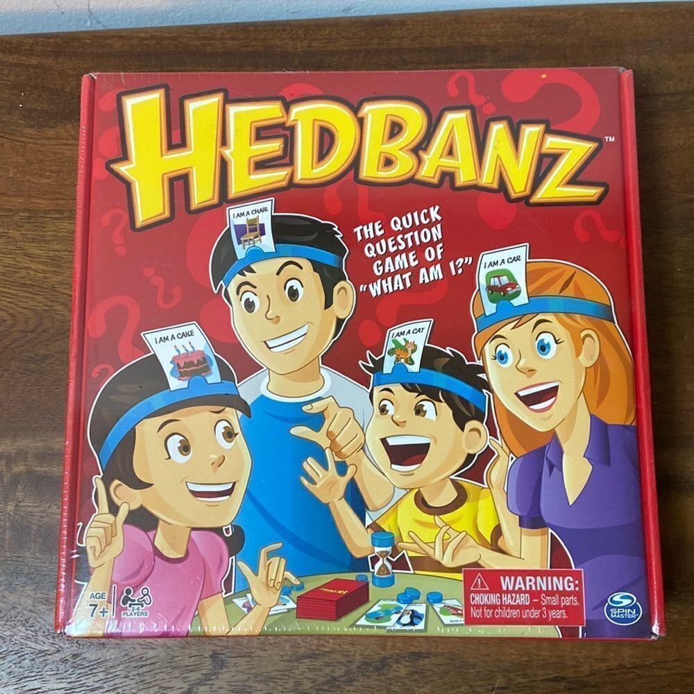 Spin Master Hedbanz Game New